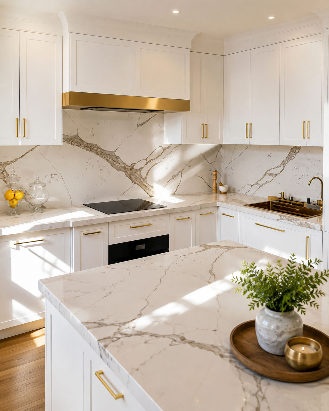 Kitchen worktops and islands