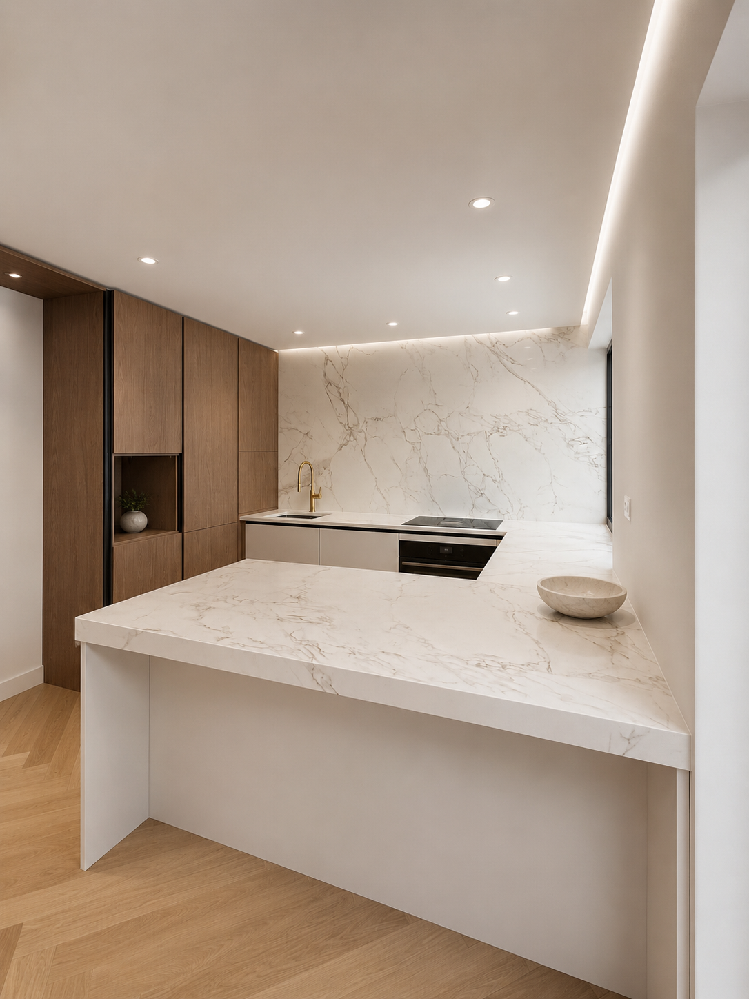 Dekton Entzo kitchen