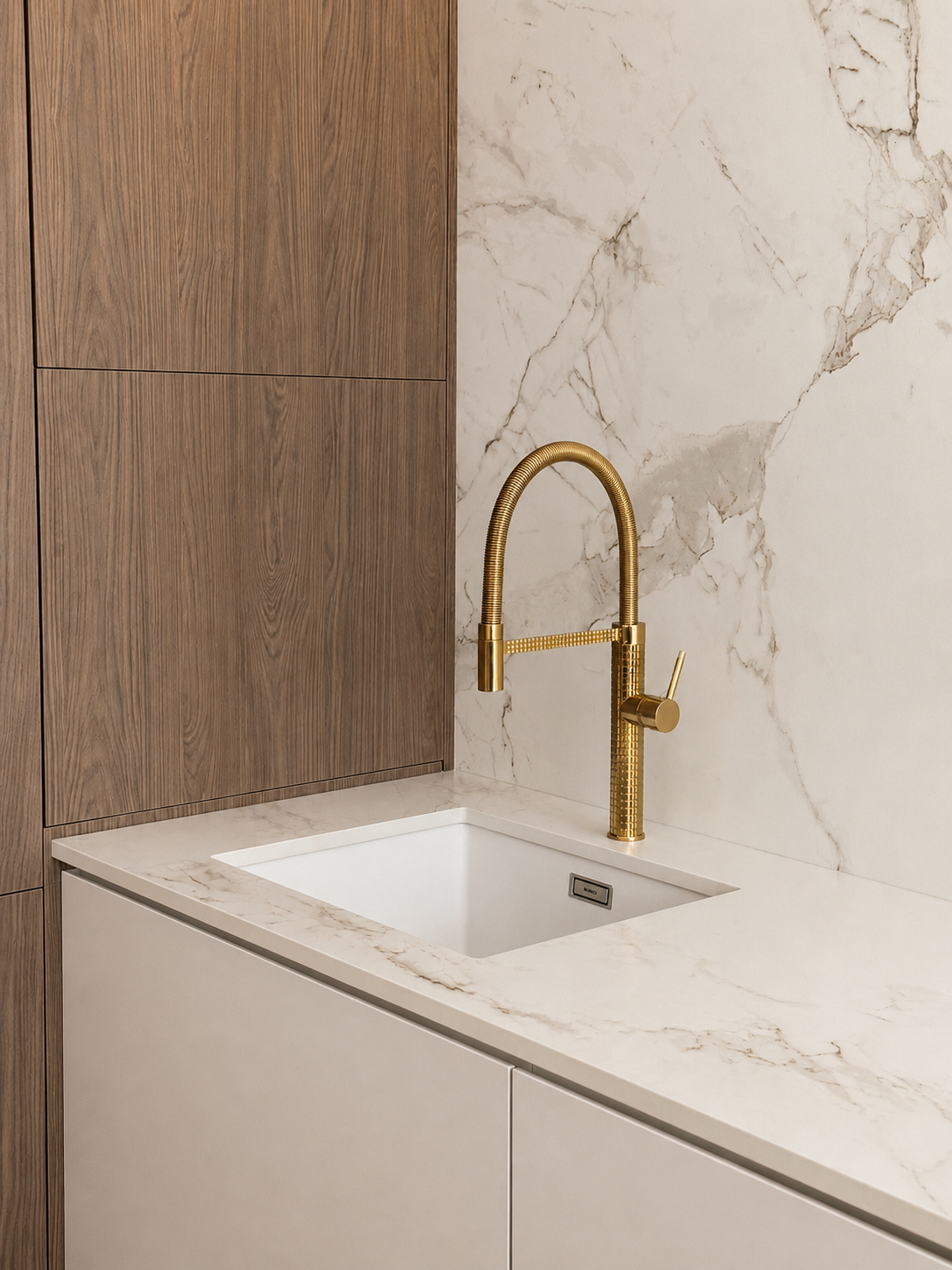 Undermount sink in Dekton Entzo
