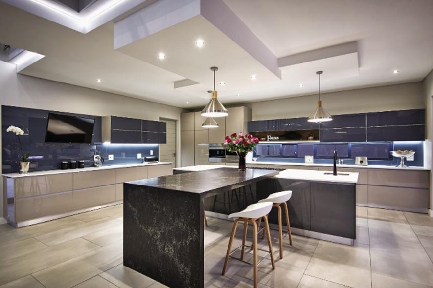 Kitchen countertops from natural stone